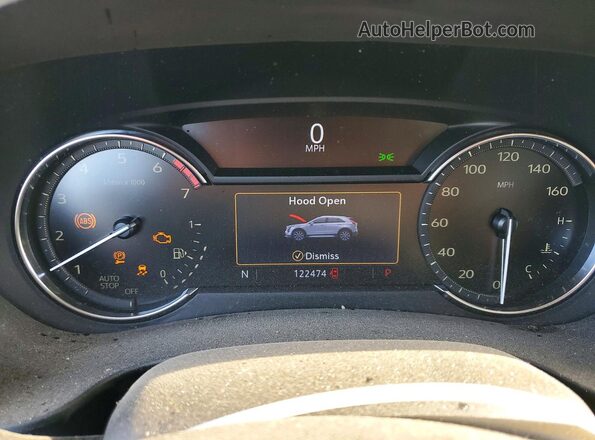1GYFZCR41LF074207 2020 CADILLAC XT4 Charcoal Instrument cluster view