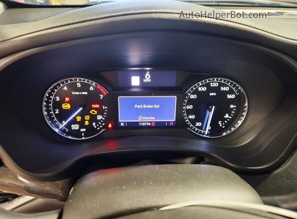 1GYFZCR44LF079675 2020 CADILLAC XT4 Orange ხელსაწყოთა პანელის ხედი