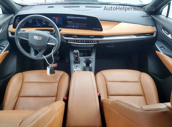 1GYFZCR45RF101787 2024 CADILLAC XT4 White Vista del salpicadero