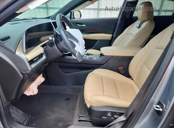 1GYFZCR49RF111674 2024 CADILLAC XT4 Gray წინა სალონის ხედი