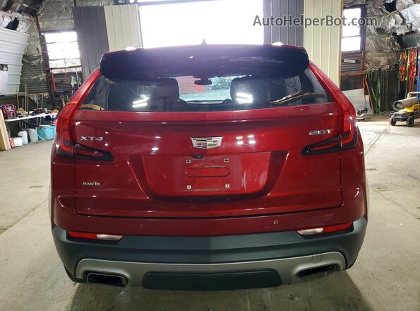 1GYFZDR40KF229009 2019 CADILLAC XT4 Burgundy Vista trasera