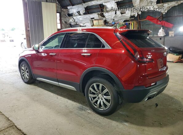 1GYFZDR40KF229009 2019 CADILLAC XT4 Burgundy Trasero izquierdo
