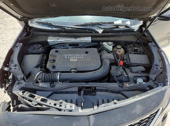1GYFZDR40LF069232 2020 CADILLAC XT4 Black უკანა სალონის ხედი