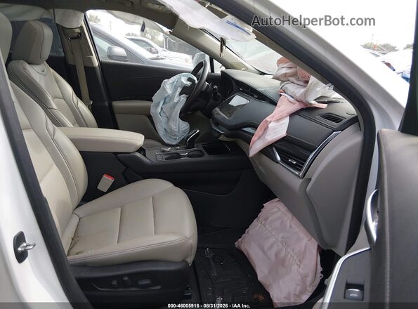 1GYFZDR44LF101583 2020 CADILLAC XT4 White წინა სალონის ხედი