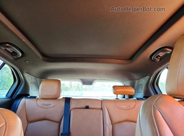 1GYFZDR45MF076601 2021 CADILLAC XT4 Black Vista de los asientos traseros