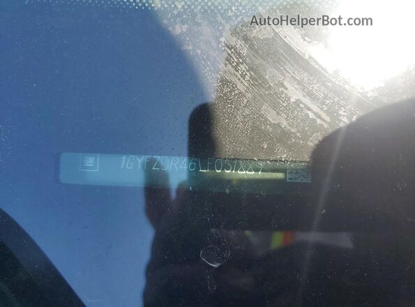 1GYFZDR46LF031889 2020 CADILLAC XT4 Black Вид підкапотного простору