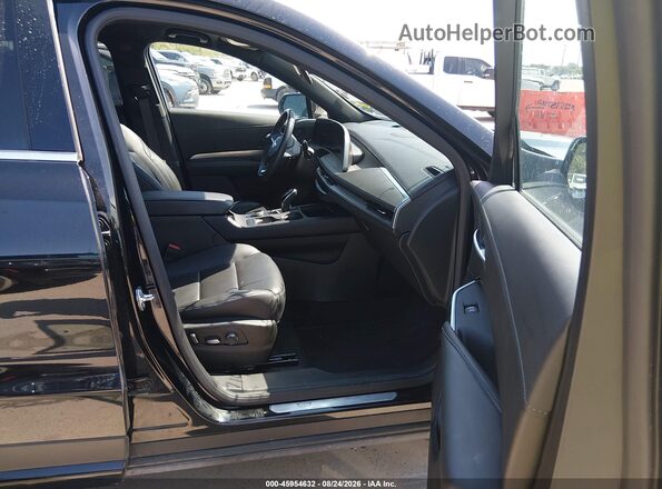 1GYFZDR46SF150377 2025 CADILLAC XT4 Black Front interior view