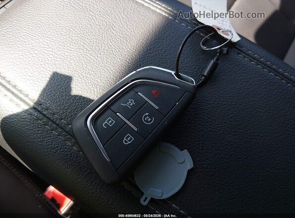 1GYFZDR46SF150377 2025 CADILLAC XT4 Black Dashboard view