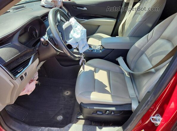 1GYFZDR49LF114345 2020 CADILLAC XT4 Красный Вид салона спереди