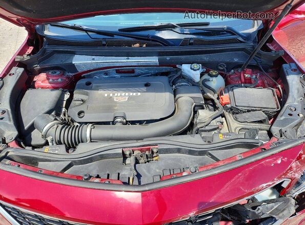 1GYFZDR49LF114345 2020 CADILLAC XT4 Красный Вид подкапотного пространства
