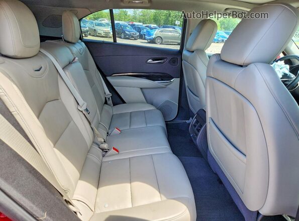 1GYFZDR49LF114345 2020 CADILLAC XT4 Красный Вид задней части салона