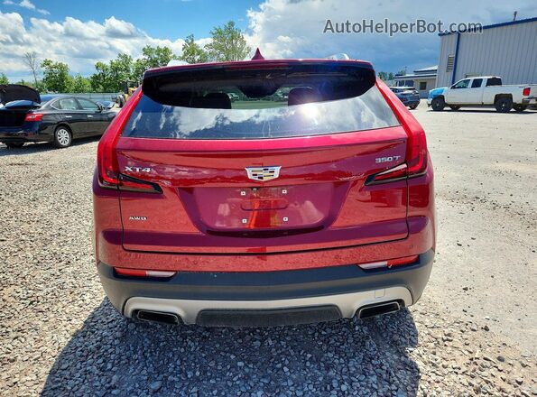 1GYFZDR49LF114345 2020 CADILLAC XT4 Красный Вид сзади