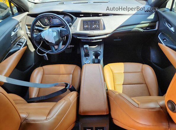 1GYFZDR4XKF117639 2019 CADILLAC XT4 Black Вид панелі приладів