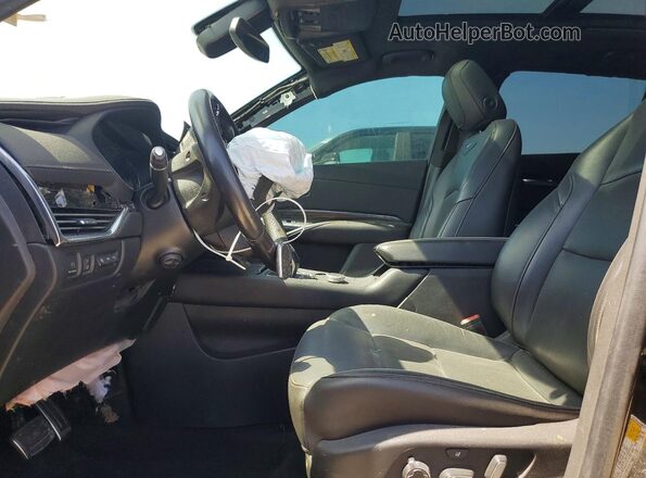 1GYFZER42KF196701 2019 CADILLAC XT4 Черный Вид салона спереди
