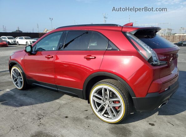 1GYFZER44MF041506 2021 CADILLAC XT4 Red უკანა მარცხენა