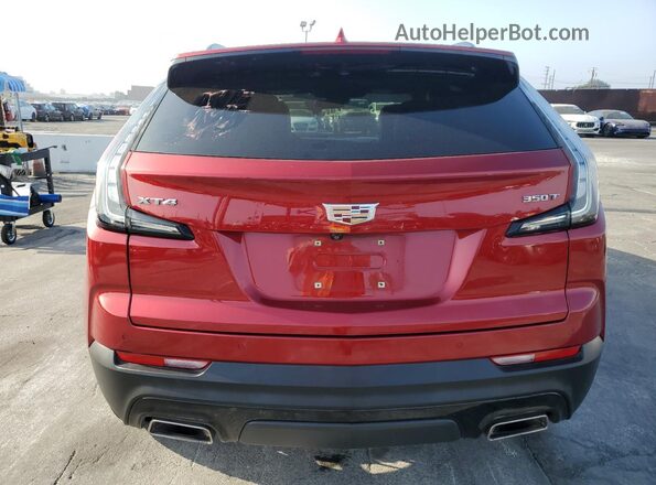 1GYFZER44MF041506 2021 CADILLAC XT4 Red უკანა ხედი