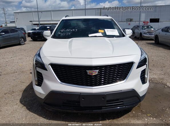 1GYFZER47NF107516 2022 CADILLAC XT4 White ხელსაწყოთა პანელის ხედი