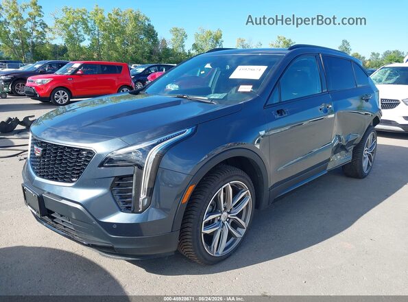 1GYFZER49KF172265 2019 CADILLAC XT4 Gray Передня ліва чверть