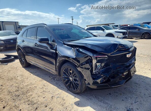 1GYFZER49RF242826 2024 CADILLAC XT4 Black Передня права чверть