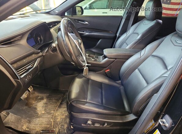 1GYFZFR43KF164362 2019 CADILLAC XT4 Black წინა სალონის ხედი