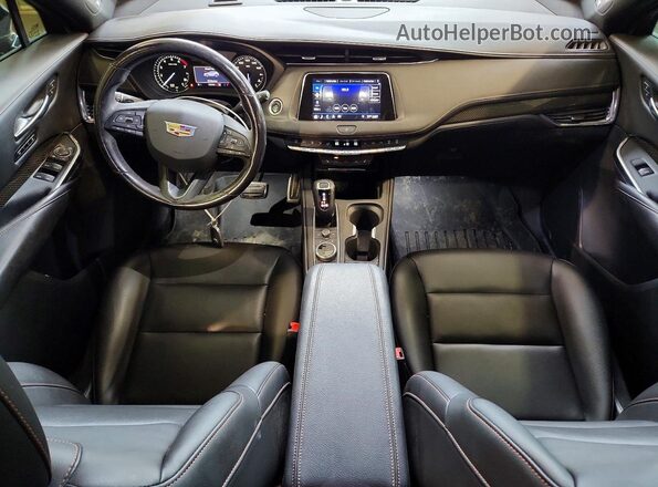 1GYFZFR43KF164362 2019 CADILLAC XT4 Black წინა პანელის ხედი