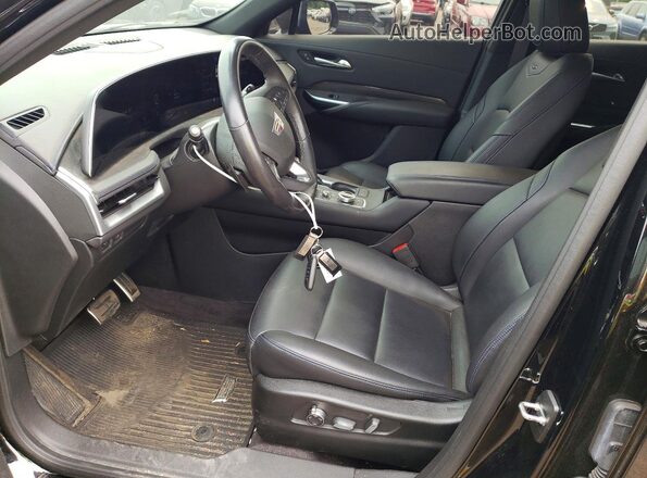 1GYFZFR43RF127015 2024 CADILLAC XT4 Black Front interior view