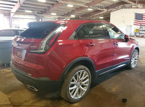 1GYFZFR44LF024032 2020 CADILLAC XT4 Красный Задняя правая четверть