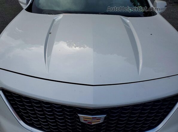 1GYFZFR44MF017762 2021 CADILLAC XT4 White Vista del compartimento del motor