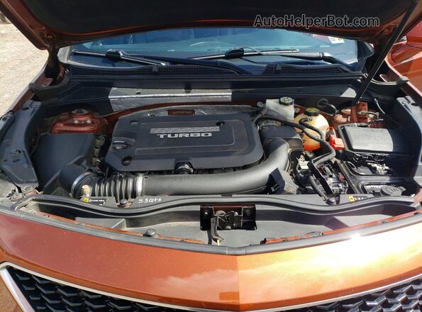 1GYFZFR45KF103689 2019 CADILLAC XT4 Orange Вид задньої частини салону