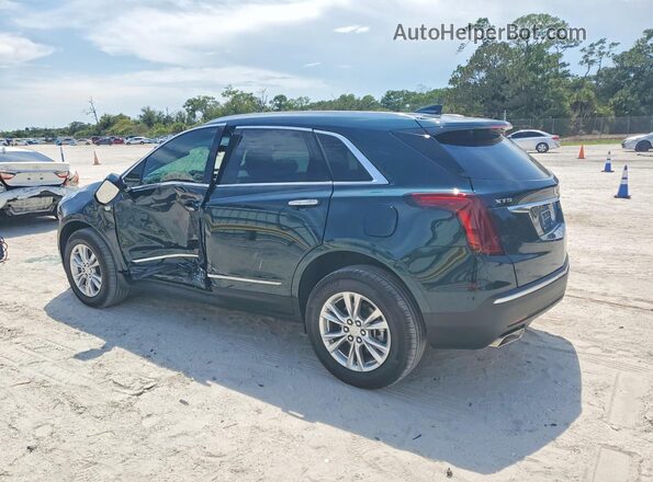 1GYKNAR49SZ154124 2025 CADILLAC XT5 Зеленый Задняя левая четверть