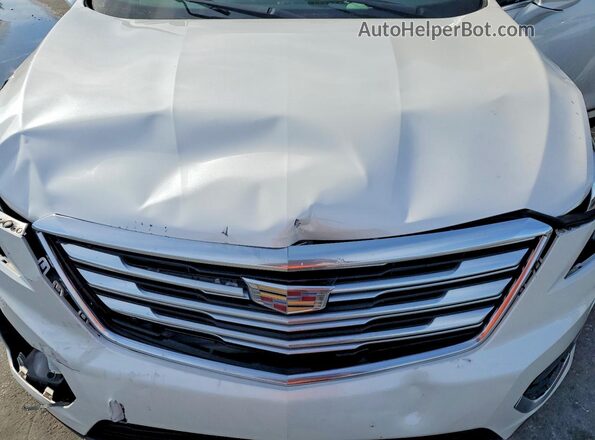 1GYKNARS0HZ322269 2017 CADILLAC XT5 White Vista del compartimento del motor