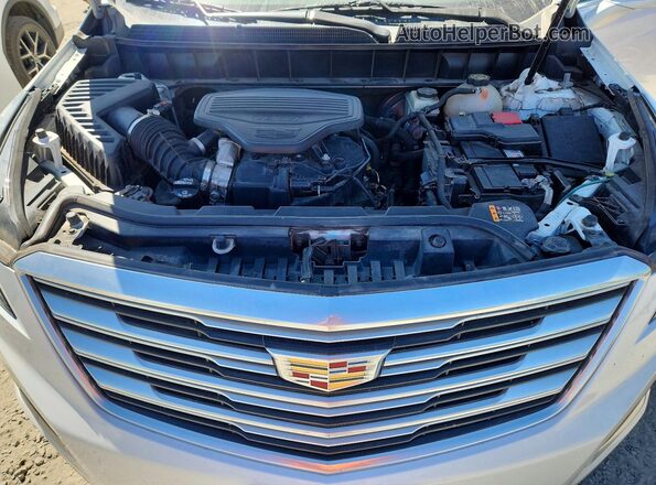 1GYKNARS2JZ170968 2018 CADILLAC XT5 White ძრავის განყოფილების ხედი