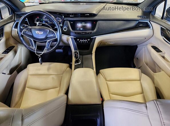 1GYKNARS2JZ172901 2018 CADILLAC XT5 Black Առջևի վահանակի տեսք