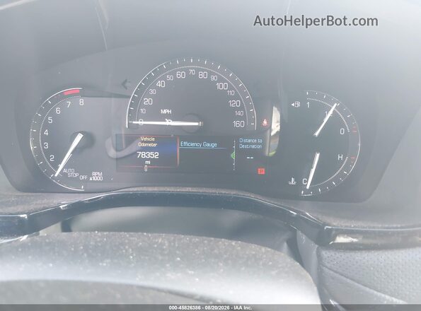 1GYKNARS2KZ112036 2019 CADILLAC XT5 White Widok tylnych siedzeń
