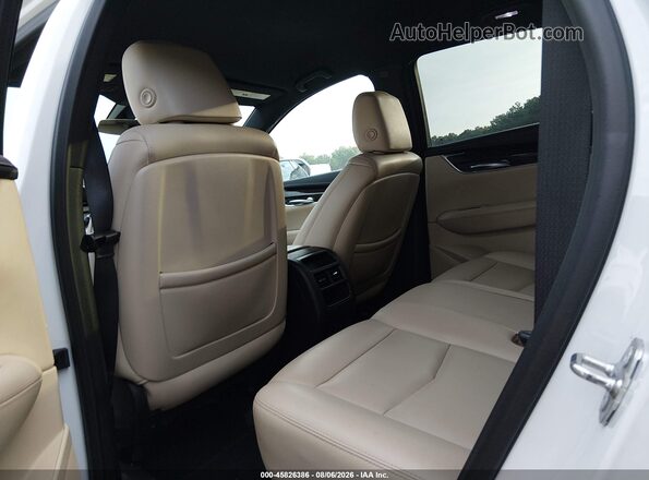 1GYKNARS2KZ112036 2019 CADILLAC XT5 White Widok naklejki z numerem VIN