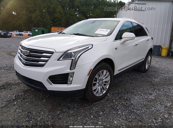 1GYKNARS2KZ112036 2019 CADILLAC XT5 White Przód lewy