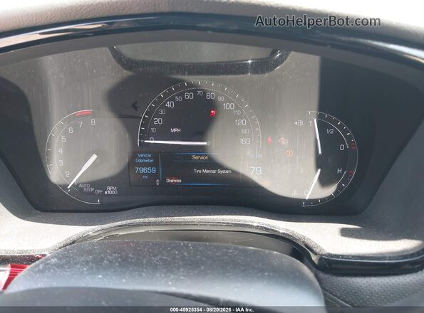 1GYKNARS7KZ116776 2019 CADILLAC XT5 Black უკანა სავარძლების ხედი
