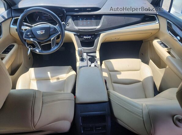 1GYKNARSXHZ129157 2017 CADILLAC XT5 White Vista del salpicadero