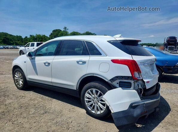 1GYKNARSXHZ129157 2017 CADILLAC XT5 White Trasero izquierdo