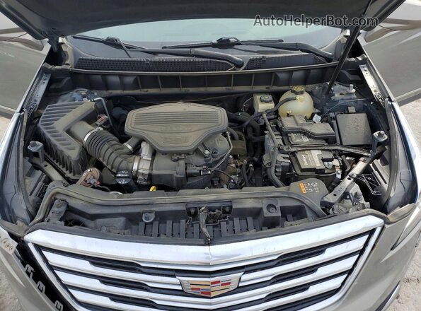 1GYKNARSXHZ295405 2017 CADILLAC XT5 Brown ძრავის განყოფილების ხედი