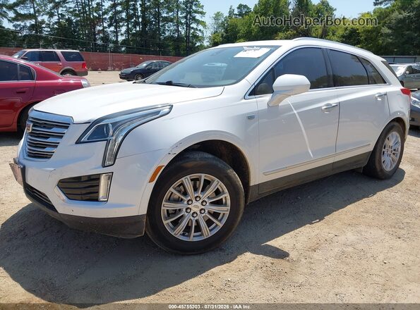 1GYKNARSXJZ115376 2018 CADILLAC XT5 Белый Передняя левая четверть