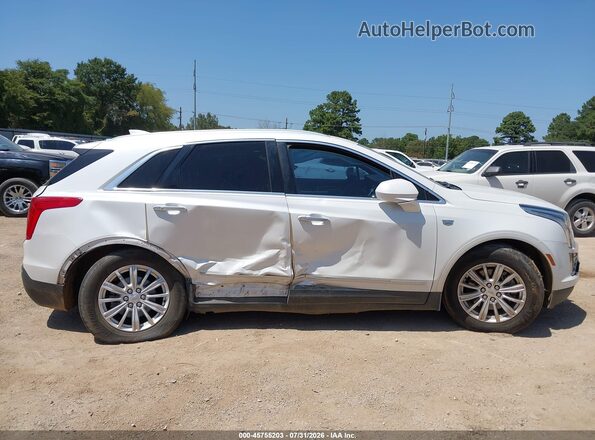 1GYKNARSXJZ115376 2018 CADILLAC XT5 Белый Вид спереди