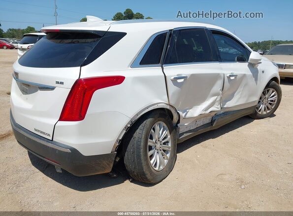 1GYKNARSXJZ115376 2018 CADILLAC XT5 Белый Задняя правая четверть