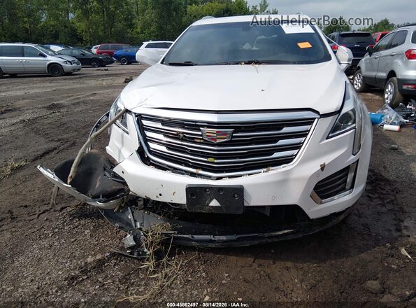 1GYKNBRSXHZ102191 2017 CADILLAC XT5 White უკანა სალონის ხედი