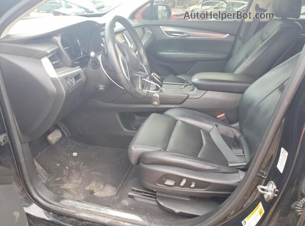1GYKNBRSXHZ124417 2017 CADILLAC XT5 Black წინა სალონის ხედი