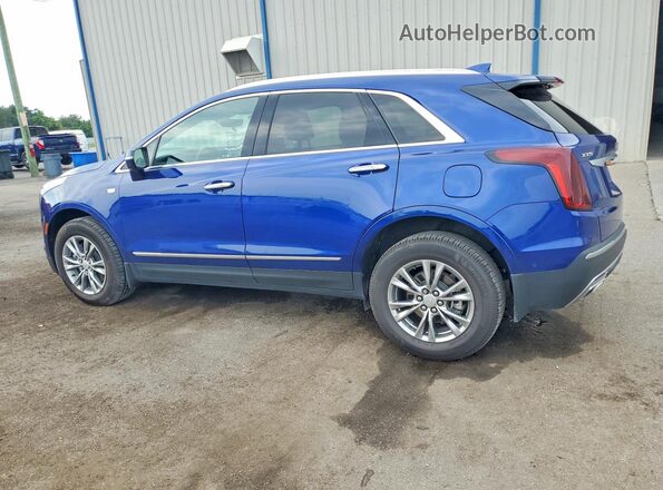 1GYKNCR48PZ138130 2023 CADILLAC XT5 Blue უკანა მარცხენა