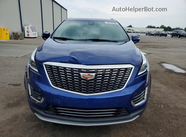 1GYKNCR48PZ138130 2023 CADILLAC XT5 Blue წინა ხედი