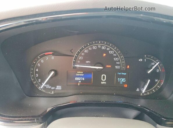 1GYKNCRS3JZ199746 2018 CADILLAC XT5 Gray Instrument cluster view