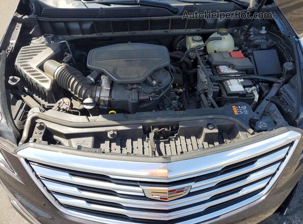 1GYKNCRS3JZ199746 2018 CADILLAC XT5 Gray Engine compartment view