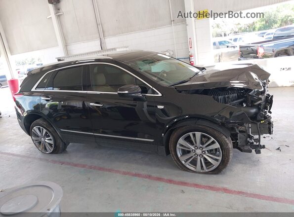 1GYKNCRS3SZ120092 2025 CADILLAC XT5 Black Widok wnętrza 360 stopni